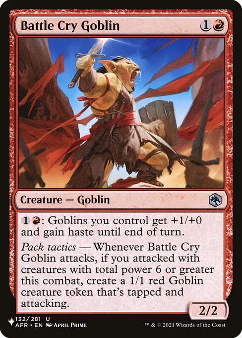 Battle Cry Goblin - Nonfoil