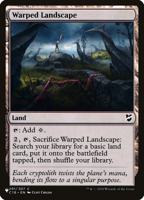 Warped Landscape - Nonfoil