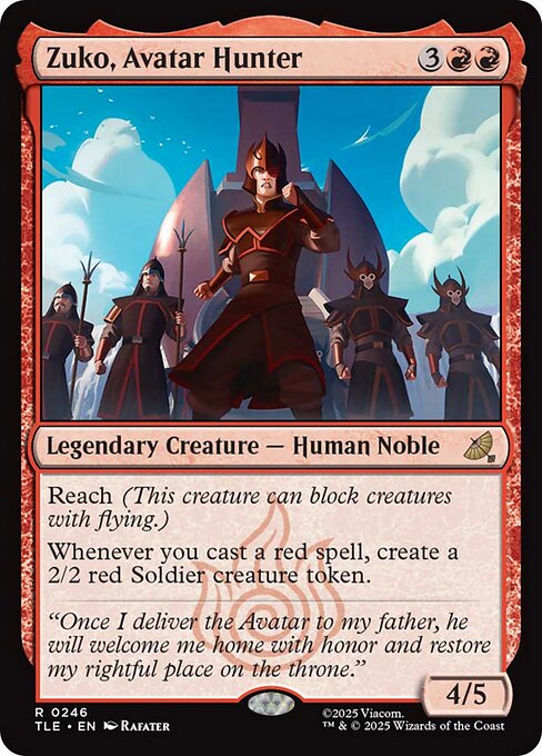 Zuko, Avatar Hunter - Nonfoil