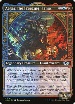 Aegar, the Freezing Flame (Showcase - Halo Foil)