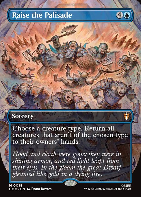 Raise the Palisade