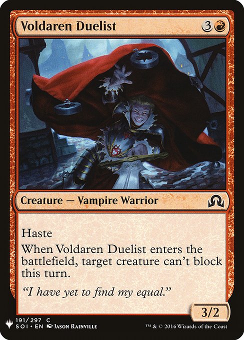 Voldaren Duelist - Nonfoil