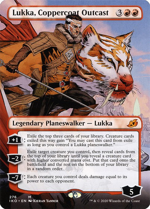 Lukka, Coppercoat Outcast - Nonfoil