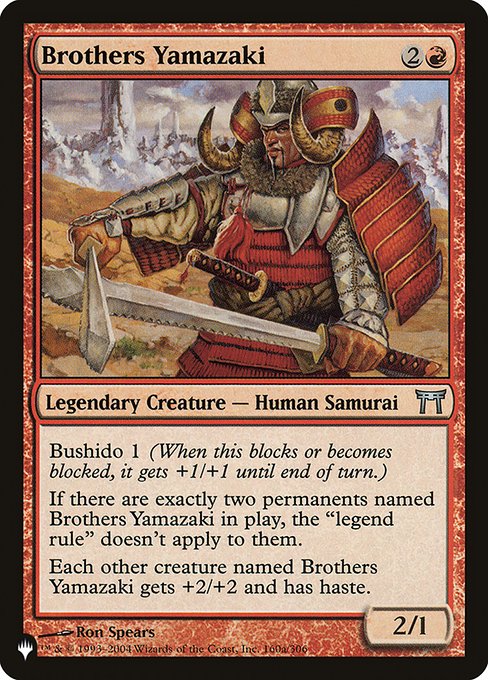 Brothers Yamazaki - Nonfoil