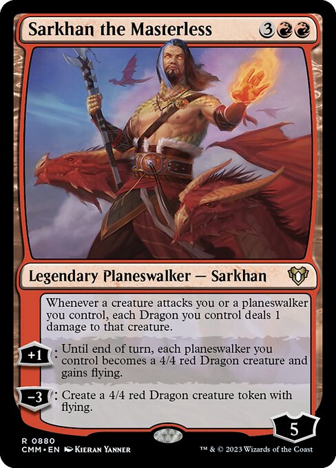 Sarkhan the Masterless - Nonfoil