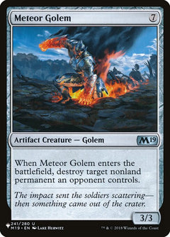 Meteor Golem (M19-241)