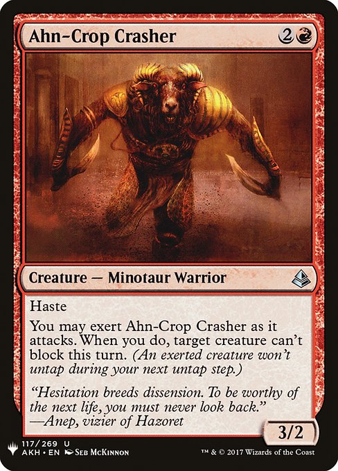 Ahn-Crop Crasher - Nonfoil