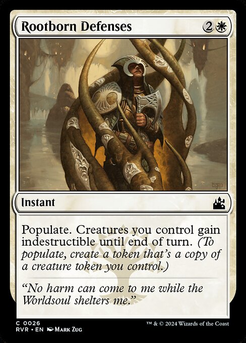 Rootborn Defenses - Nonfoil