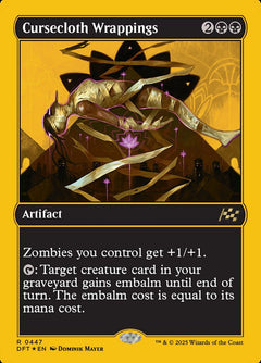 Cursecloth Wrappings (Gold Foil)