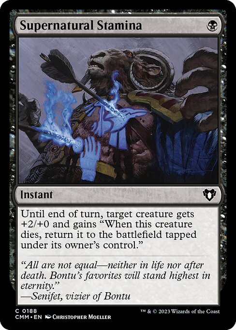 Supernatural Stamina - Nonfoil