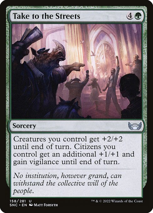 Take to the Streets - Nonfoil