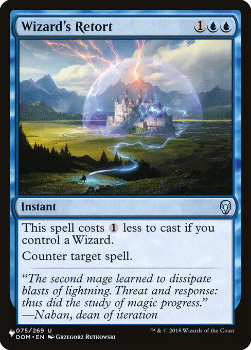 Wizard's Retort - Nonfoil
