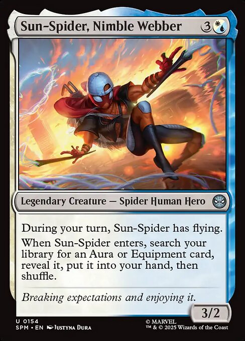 Sun-Spider, Nimble Webber - Nonfoil