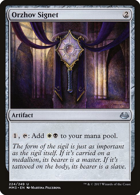 Orzhov Signet - Nonfoil