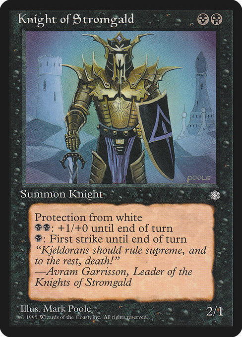 Knight of Stromgald - Nonfoil