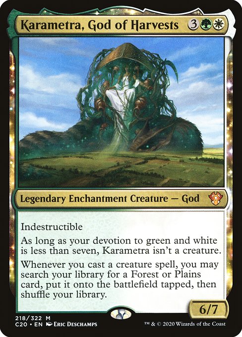 Karametra, God of Harvests - Nonfoil
