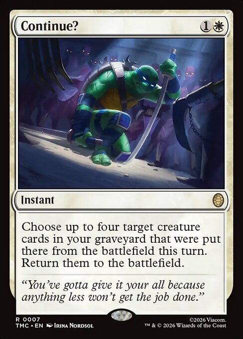 Continue? - Nonfoil