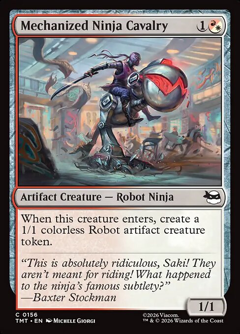Mechanized Ninja Cavalry - Nonfoil