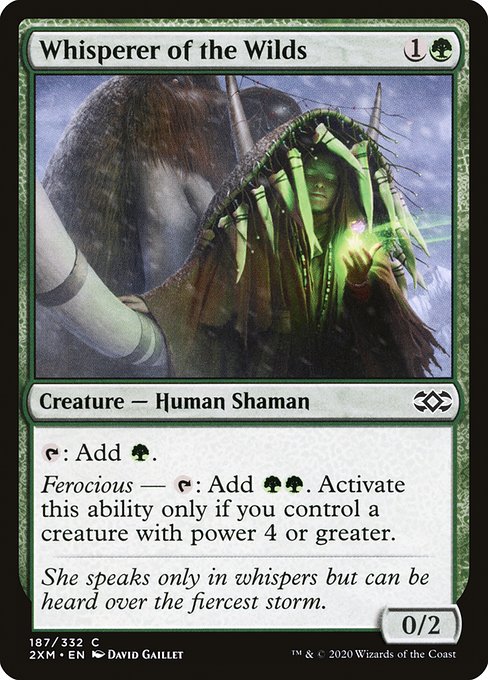 Whisperer of the Wilds - Nonfoil