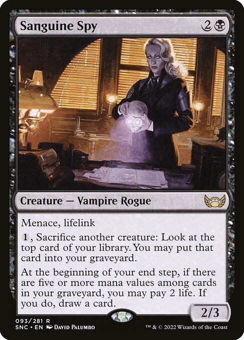 Sanguine Spy - Nonfoil