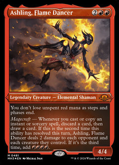 Ashling, Flame Dancer (Etched Foil)