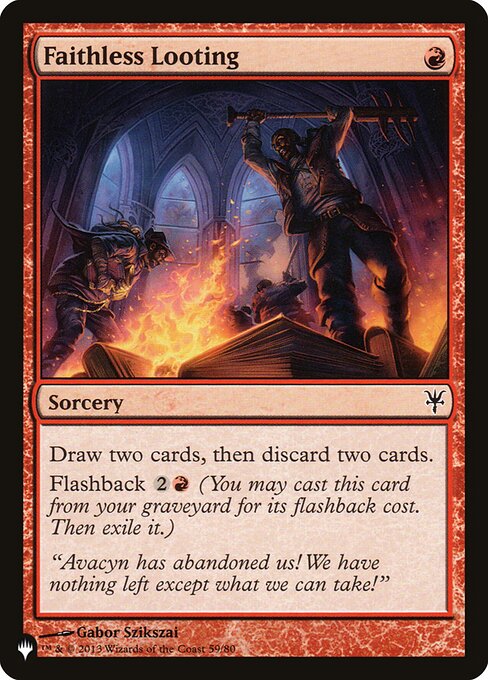 Faithless Looting - Nonfoil