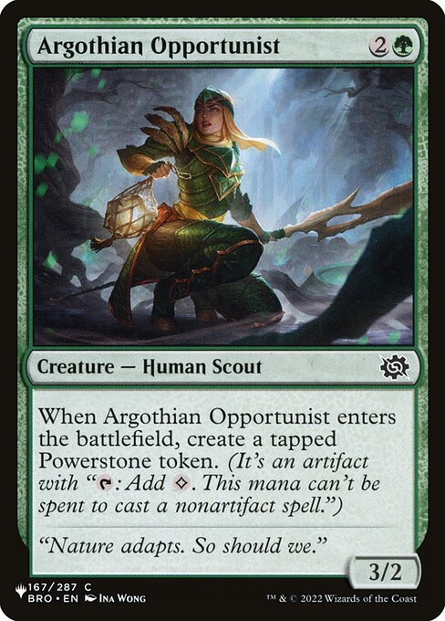 Argothian Opportunist - Nonfoil