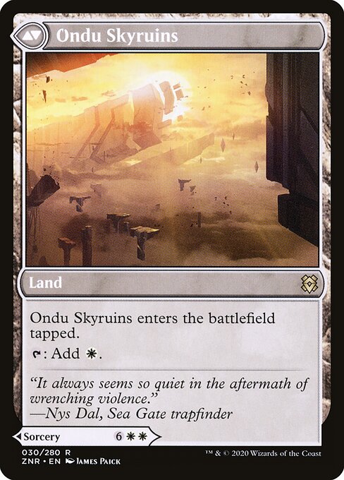 Ondu Skyruins (back)