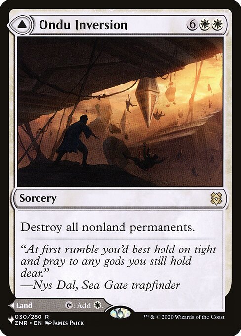 Ondu Inversion // Ondu Skyruins - Nonfoil