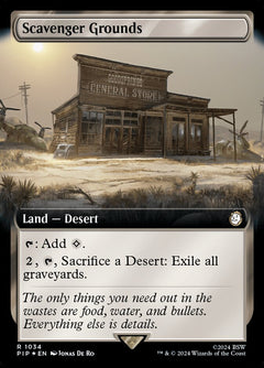 Scavenger Grounds (Extended Art - Surge Foil)