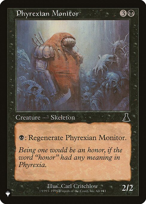 Phyrexian Monitor - Nonfoil