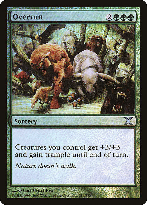 Overrun - Foil