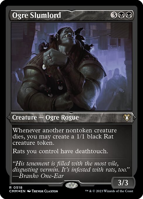 Ogre Slumlord - Etched