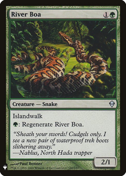 River Boa - Nonfoil
