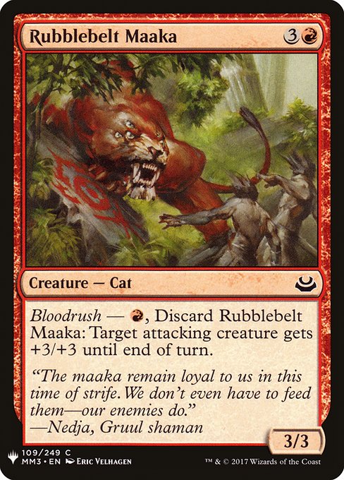 Rubblebelt Maaka - Nonfoil