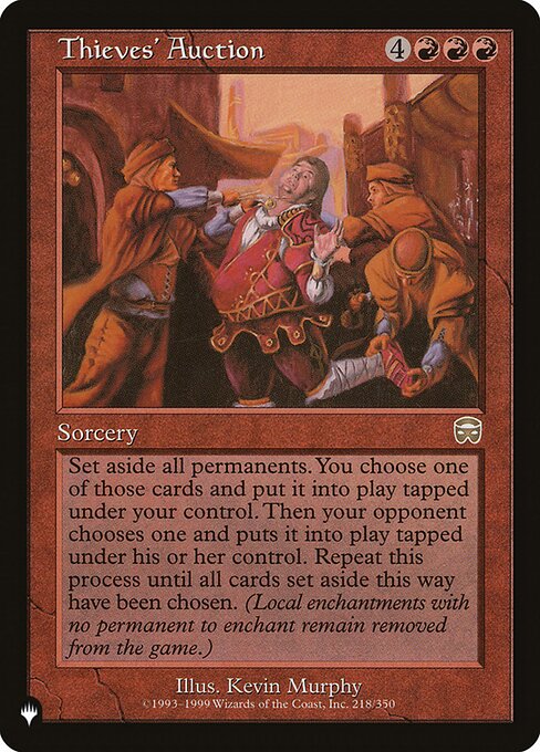 Thieves' Auction - Nonfoil
