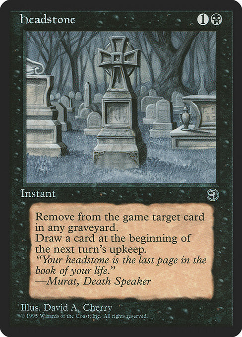 Headstone - Nonfoil