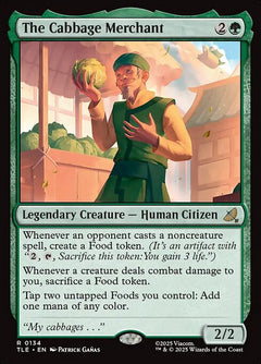 The Cabbage Merchant