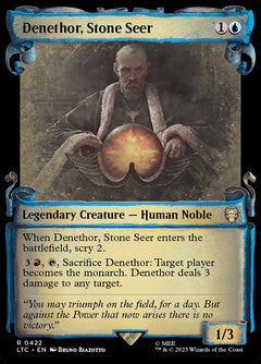 Denethor, Stone Seer (Scroll Showcase)