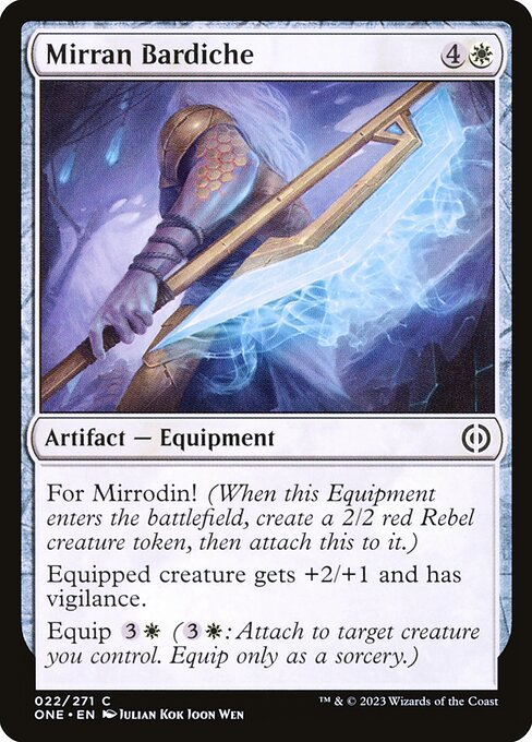 Mirran Bardiche - Nonfoil