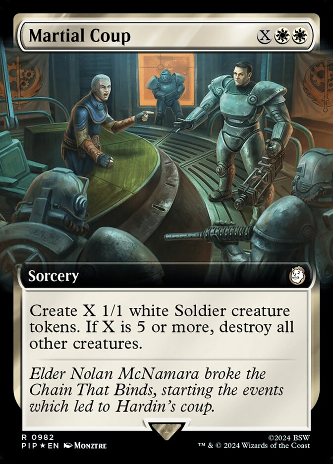 Martial Coup (Extended Art - Surge Foil)