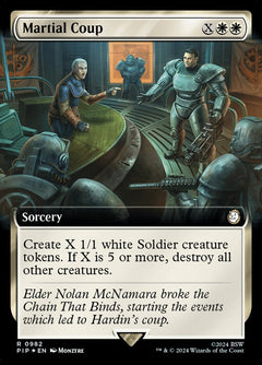 Martial Coup (Extended Art - Surge Foil)