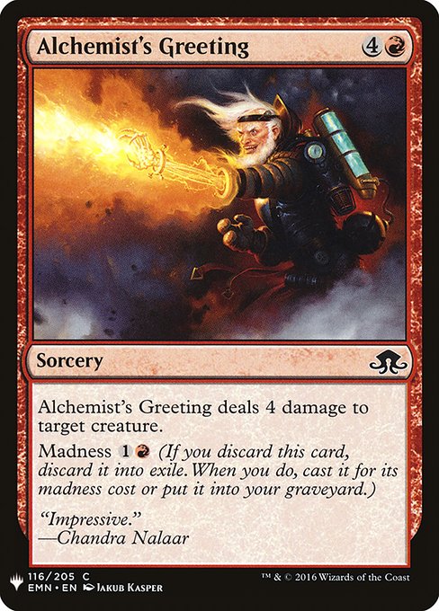 Alchemist's Greeting - Nonfoil