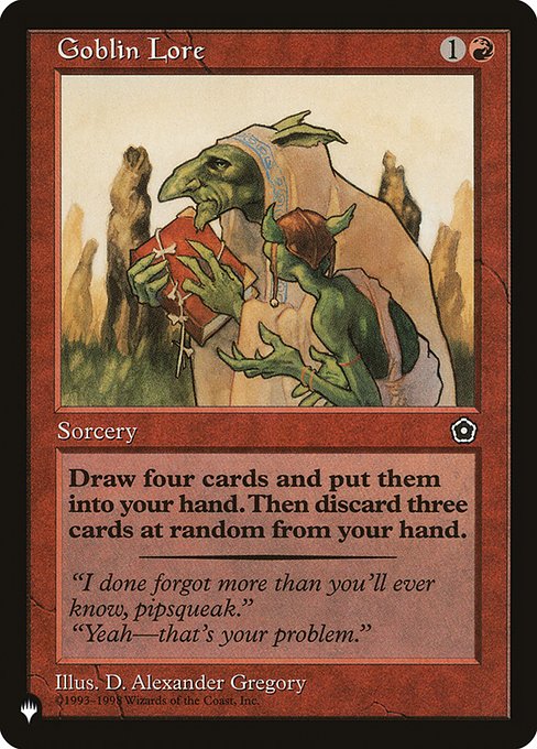 Goblin Lore - Nonfoil