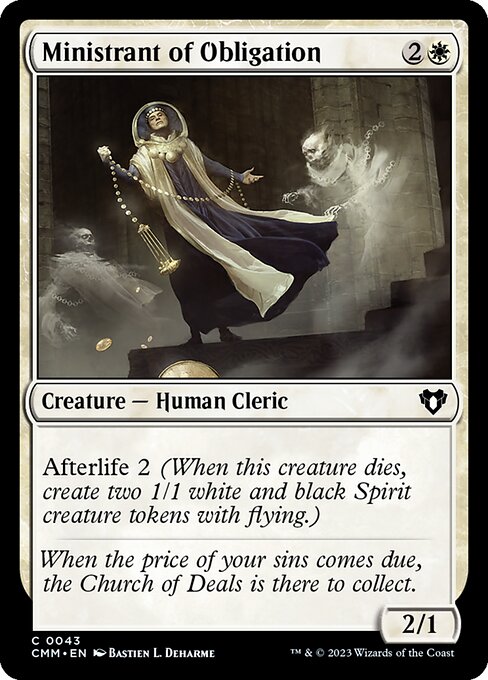 Ministrant of Obligation - Nonfoil