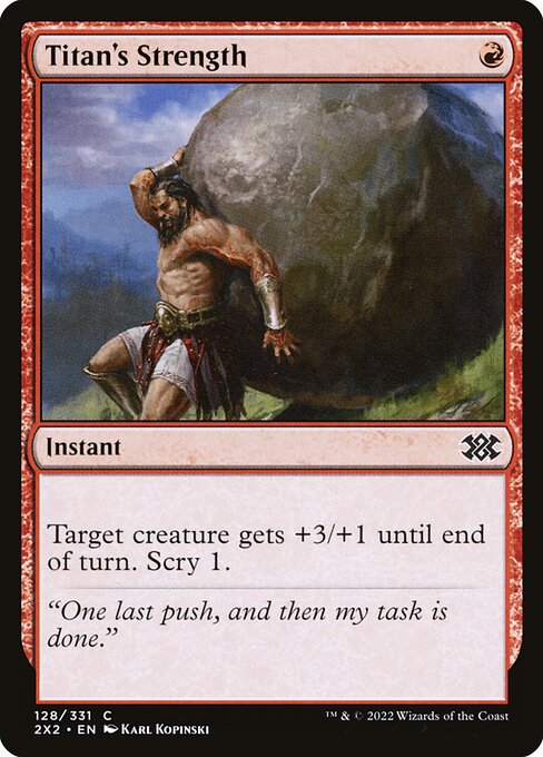 Titan's Strength - Nonfoil