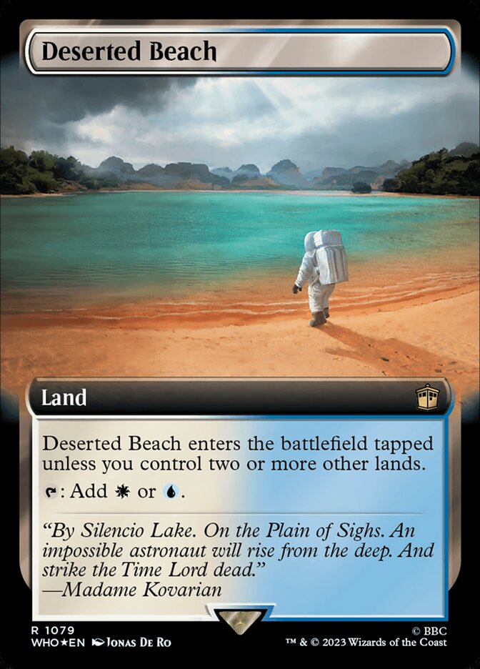 Deserted Beach (Extended Art - Surge Foil)