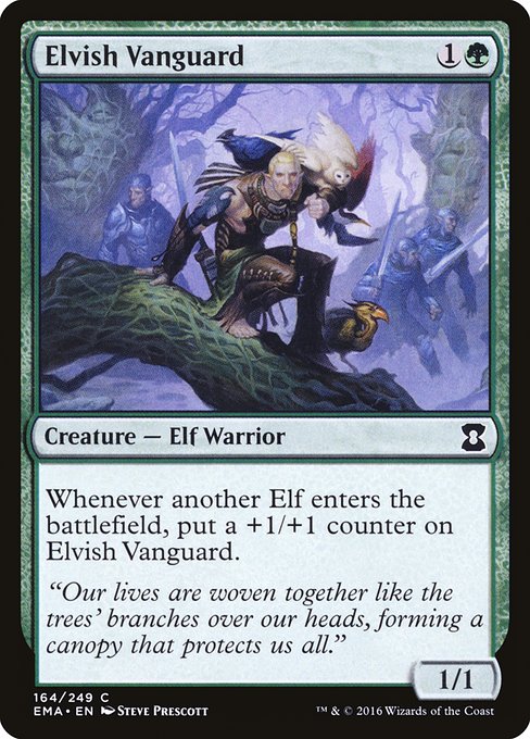 Elvish Vanguard - Nonfoil