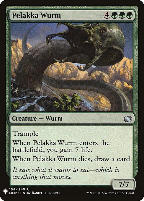 Pelakka Wurm - Nonfoil