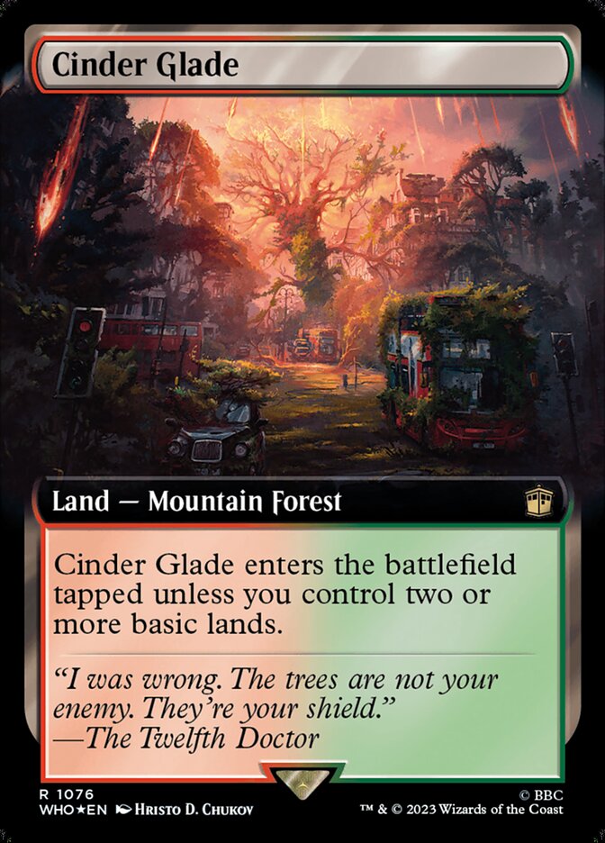 Cinder Glade (Extended Art - Surge Foil)